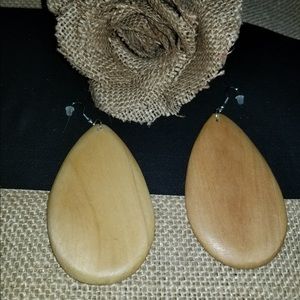 Wooden Style Earrings